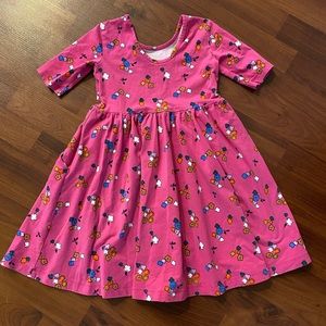 Hanna Andersson Girls Dress Sz 5 110